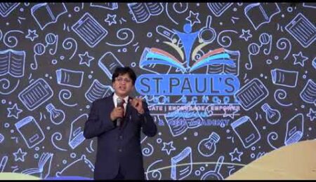 A speech by Md.Azeemudin Alumni of St.Paul's 40 years Celebration on 8th April,2026.