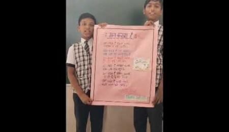 Hindi Activity by our 7th class students